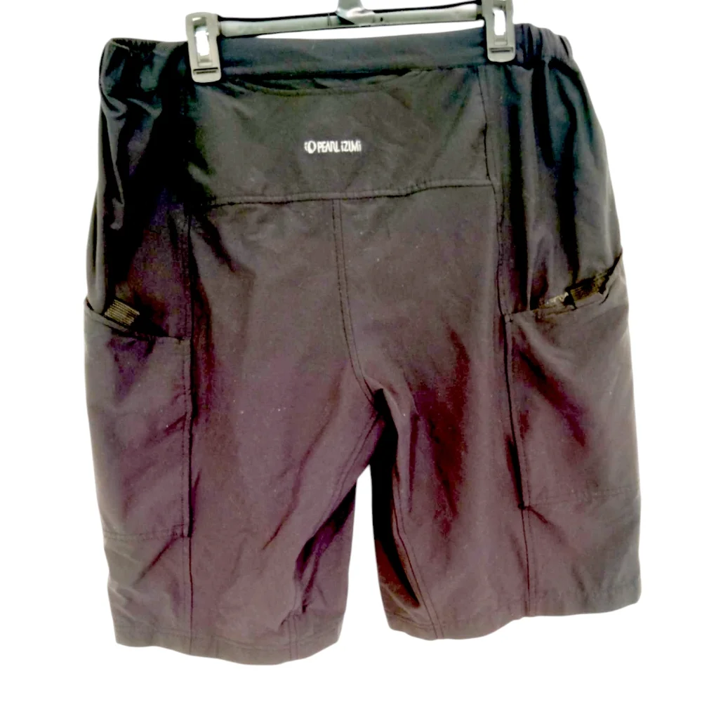 Pearl Izumi Black Nylon Spandex Shorts‎ Sz XL